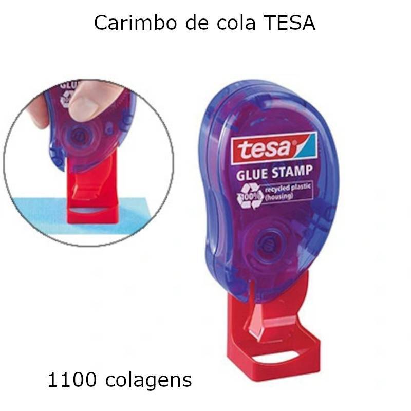 Carimbo de Cola TESA - 1.100 Colagens