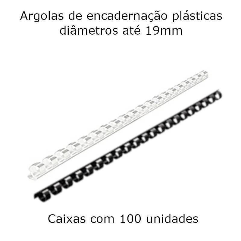 Lombadas para encadernação plásticas