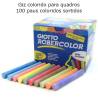 Giz Cores Sortidas Giotto Robercolor - Caixa com 100 unidades