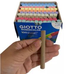 Giz Cores Sortidas Giotto Robercolor - Caixa com 100 unidades