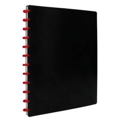 Capas classificadoras A4 de anéis