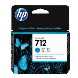 Tinteiro HP 712 Azul 3ED67A