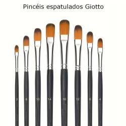 Pincéis espatulados Giotto Taklon