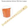 Flautas plásticas Hohner 9516 de 2 peças