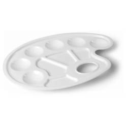 Paleta de plástico com 10 compartimentos