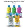 Tinta acrílica metalizada Giotto 250 ml