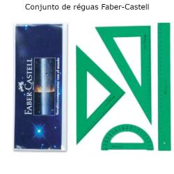 Conjuntos de réguas Faber-Castell