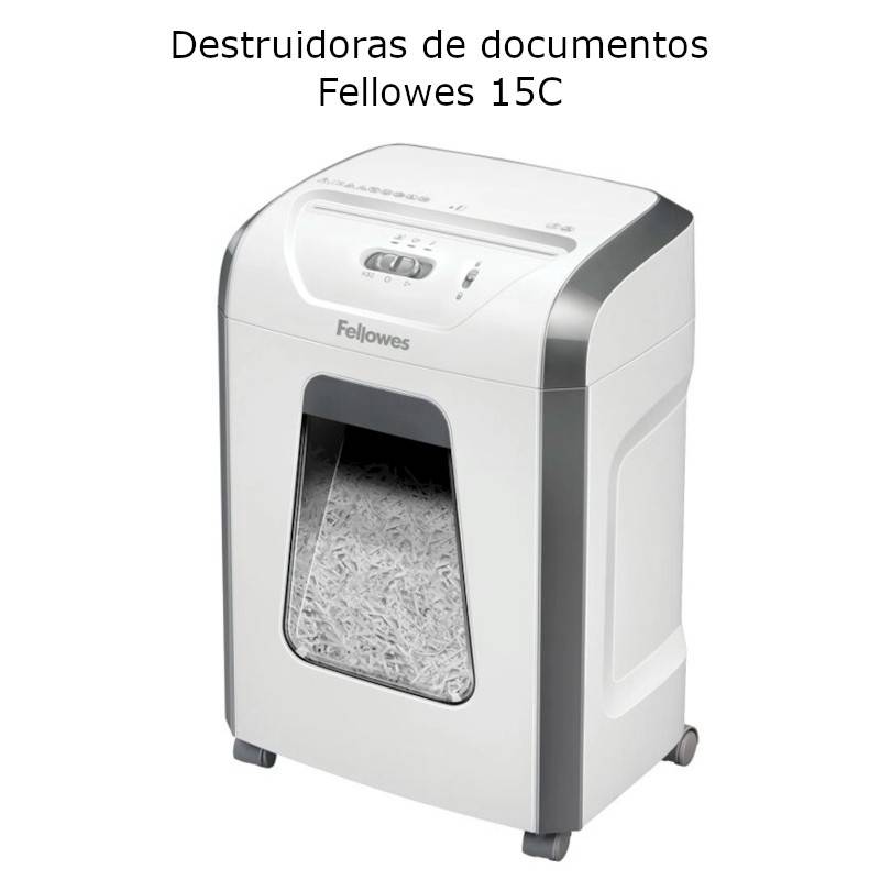Destruidora de documentos Fellowes 15c