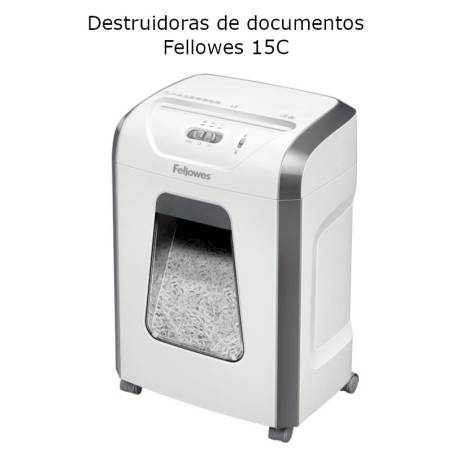 Destruidora de documentos Fellowes 15c