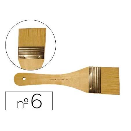 Trinchas de cerda paletina nº 6