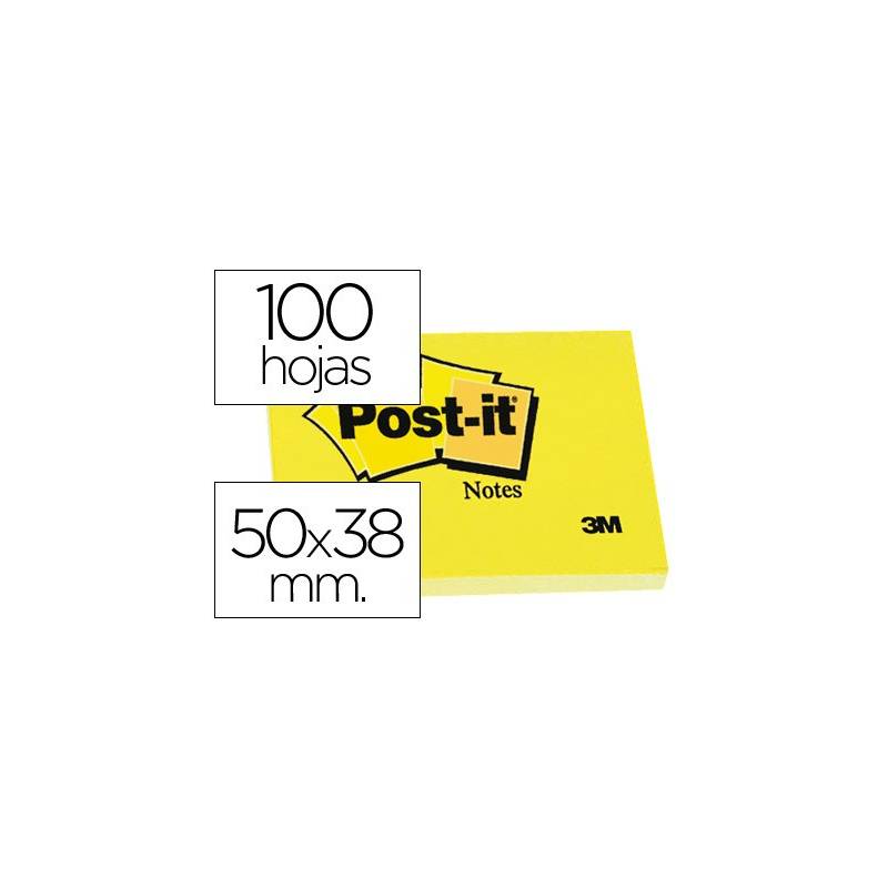 Blocos de notas adesivas Post-It 653 (50x38mm)