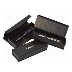 Esferográficas telescópicas de linhas elegantes Zebra