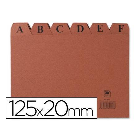 Índices alfabéticos para ficheiros 125x200mm