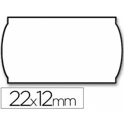 Rolos de etiquetas removíveis para preços 22x12 mm
