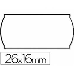 Rolos de etiquetas removíveis brancas para preços 26x16 mm