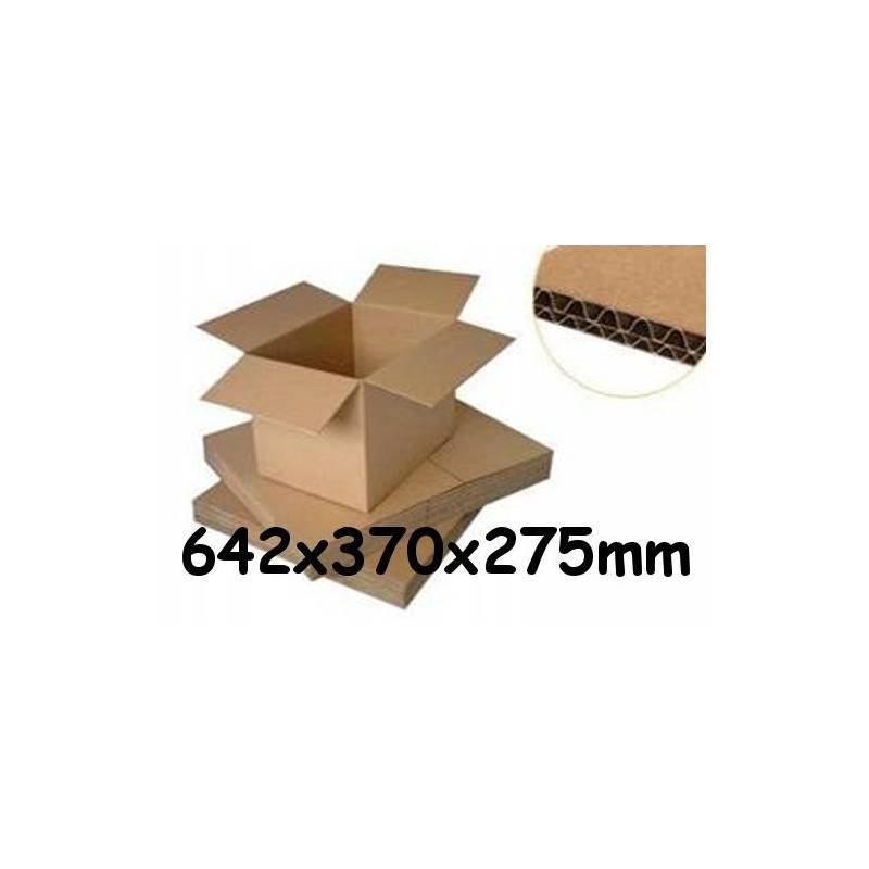Caixas de cartão duplo 642x370x275mm