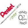 Esferográficas Pentel BK77 verdes