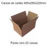 Caixas de cartão 485x285x225mm