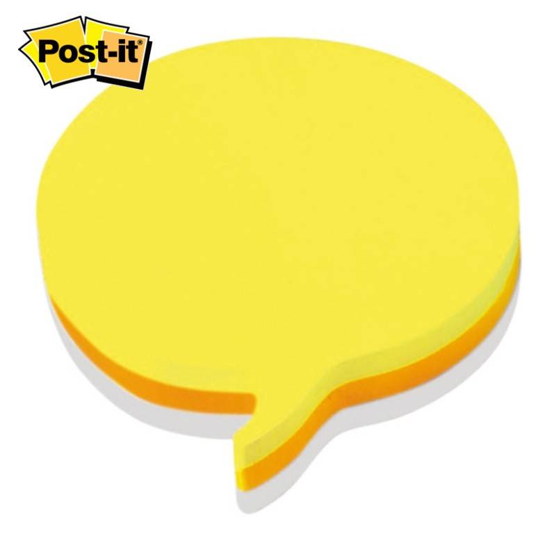 Blocos Post It balão de fala