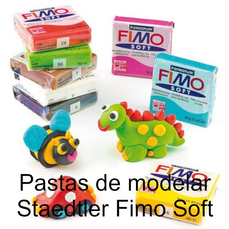 Pastas para modelar Staedtler Fimo Soft com 56 g.