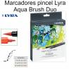 Marcadores pincel Lyra Aqua Brush Duo