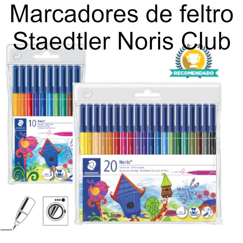 Marcadores de feltro Staedtler Noris Club