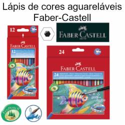 Lápis de cores aguareláveis Faber-Castell