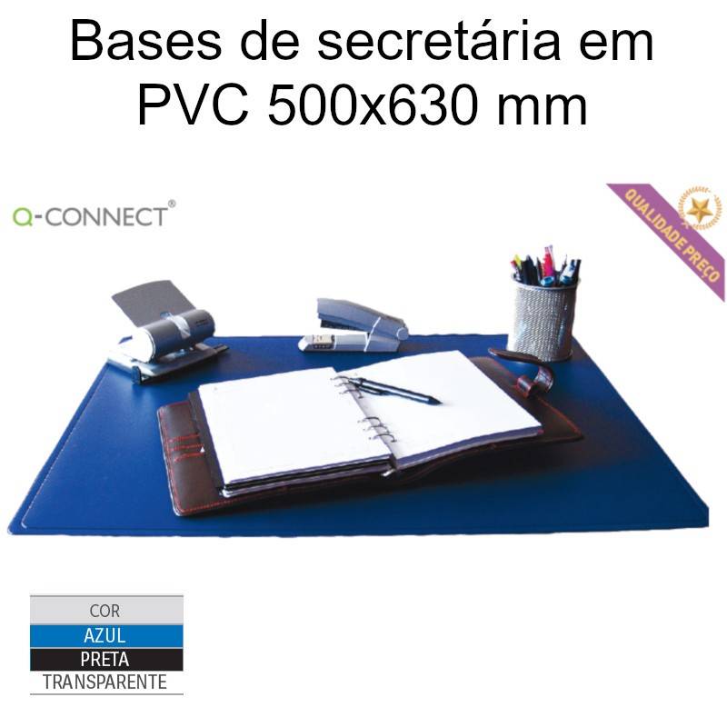 Bases de secretária em PVC 500x630 mm