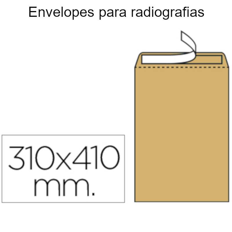 Envelopes para radiografias 310x410mm pack 250
