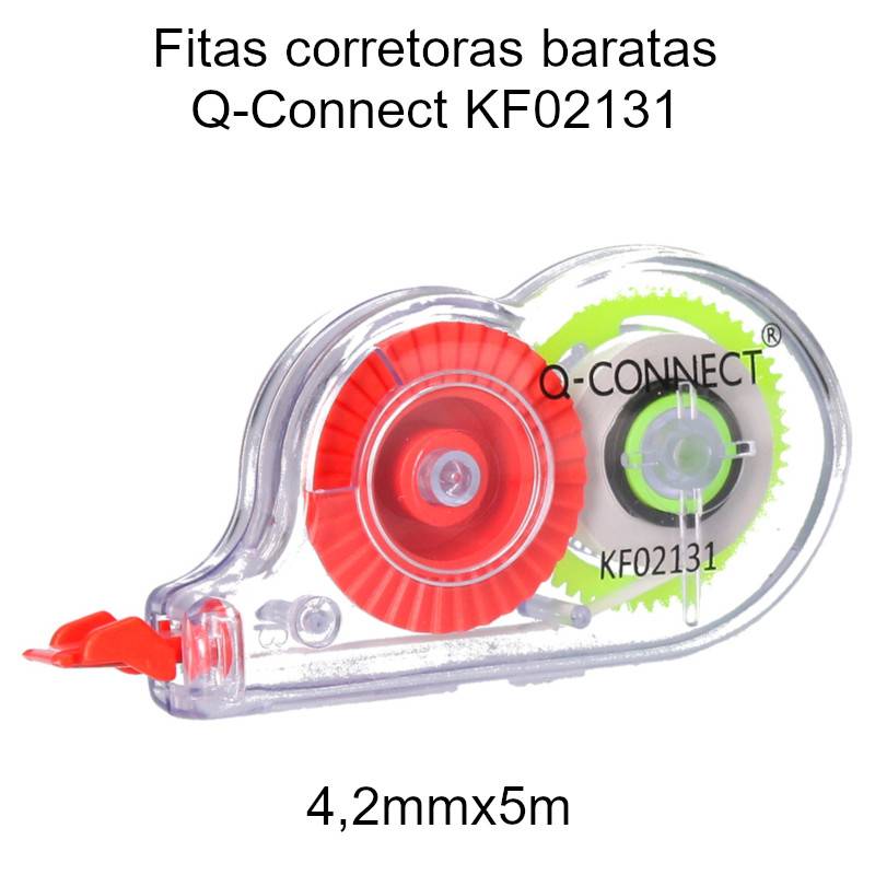 Fitas corretoras baratas Q-Connect KF02131