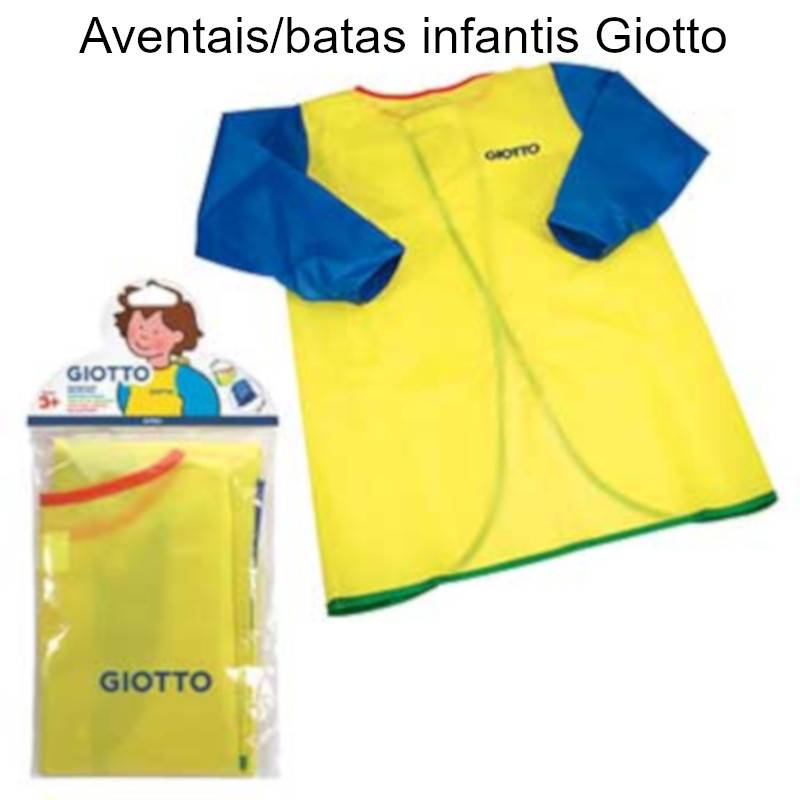 Aventais batas infantis Giotto