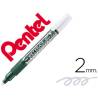 Marcadores giz ponta fina Pentel SMW26 brancos