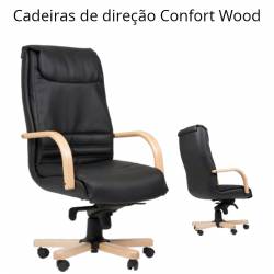 Cadeiras de direção Confort Wood