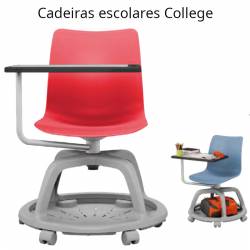 Cadeiras escolares College