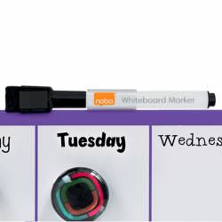 Mini quadros magnéticos de planeamento semanal violeta